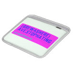 (Brewashere) ave.stophating  iPad Sleeves