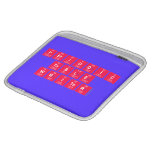 Periodic
 Table
 Writer  iPad Sleeves