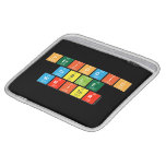 Periodic
 Table
 Writer  iPad Sleeves