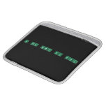 In the name of god  iPad Sleeves