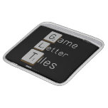 Game
 Letter
 Tiles  iPad Sleeves