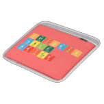 Periodic
 Table
 Writer  iPad Sleeves