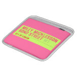 miley micklesson bond street  iPad Sleeves