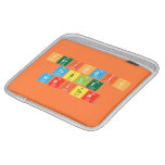 Periodic
 Table
 Writer  iPad Sleeves