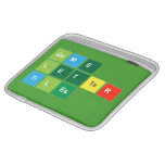 Game
 Letter
 Tiles  iPad Sleeves