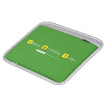 Happy Birthday Tyler  iPad Sleeves