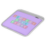 Periodic
 Table
 Writer  iPad Sleeves