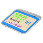 Minion Street  iPad Sleeves