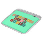 Periodic
 Table
 Writer  iPad Sleeves