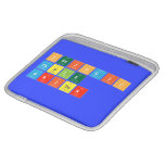 Periodic
 Table
 Writer  iPad Sleeves