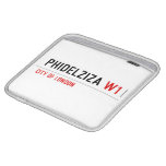 PHIDELZIZA  iPad Sleeves
