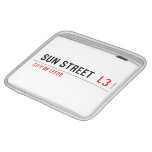 Sun Street   iPad Sleeves
