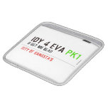 idy 4 eva  iPad Sleeves