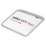 Cronje City  iPad Sleeves