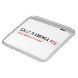 Calle Flamenca  iPad Sleeves