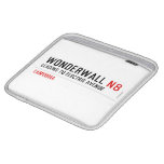 wonderwall  iPad Sleeves