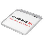 Hot Rod Blvd.  iPad Sleeves