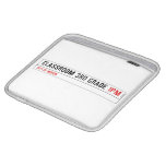 Classroom 3rd grade  iPad Sleeves