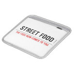 Street food  iPad Sleeves