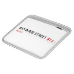 Baywood Street  iPad Sleeves