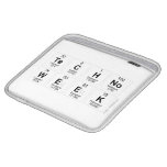 Techno
 Week  iPad Sleeves