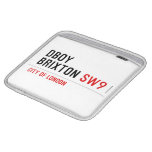 DBOY BRIXTON  iPad Sleeves