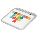 Periodic
 Table
 Write
 r  iPad Sleeves