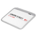 London street   iPad Sleeves