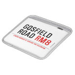 Gosfield Road  iPad Sleeves
