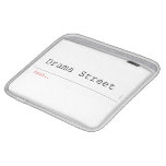 Drama Street  iPad Sleeves