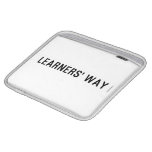 Learners' Way  iPad Sleeves
