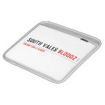 South Vales  iPad Sleeves