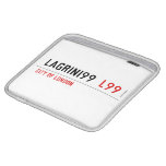 LAGRINI99   iPad Sleeves