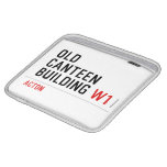 Old  Canteen  building  iPad Sleeves