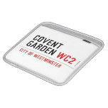 COVENT  GARDEN  iPad Sleeves