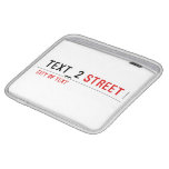 TEXT_2  iPad Sleeves