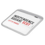 Independence Square  iPad Sleeves