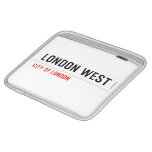 LONDON WEST   iPad Sleeves