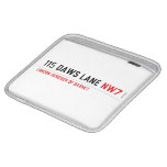 115 DAWS LANE  iPad Sleeves