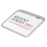 REGENT STREET  iPad Sleeves
