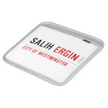 Salih  iPad Sleeves