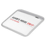 Adam's House  iPad Sleeves