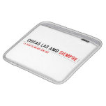 Chicas las amo  iPad Sleeves