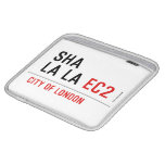 sha la la  iPad Sleeves
