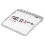 Dj shimtonic reloaded Tembisa 1632  iPad Sleeves