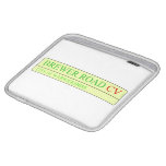 brewer road  iPad Sleeves