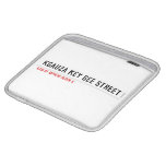 Kgauza Key Gee Street  iPad Sleeves
