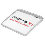 Tracey ann  iPad Sleeves