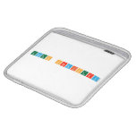 Green Chemistry  iPad Sleeves