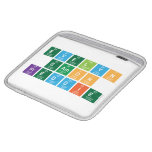 Evelyn
 Eamon
 Freddie  iPad Sleeves